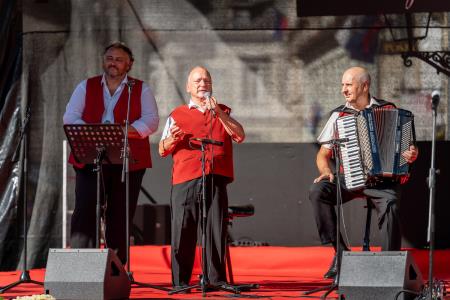 Veselo razpoloženje tudi na drugi festivalski dan Dnevov narodnih noš in oblačilne dediščine v Kamniku (23)